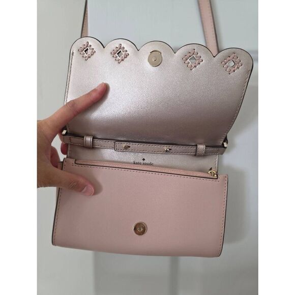 Kate spade Magnolia Street Addison Crossbody Bag, Pink - Picture 6 of 14